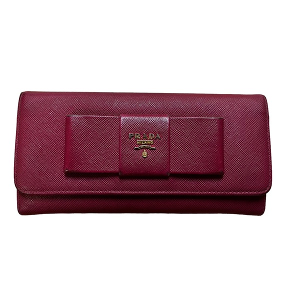 Prada Saffiano Long Wallet - Picture 1 of 11